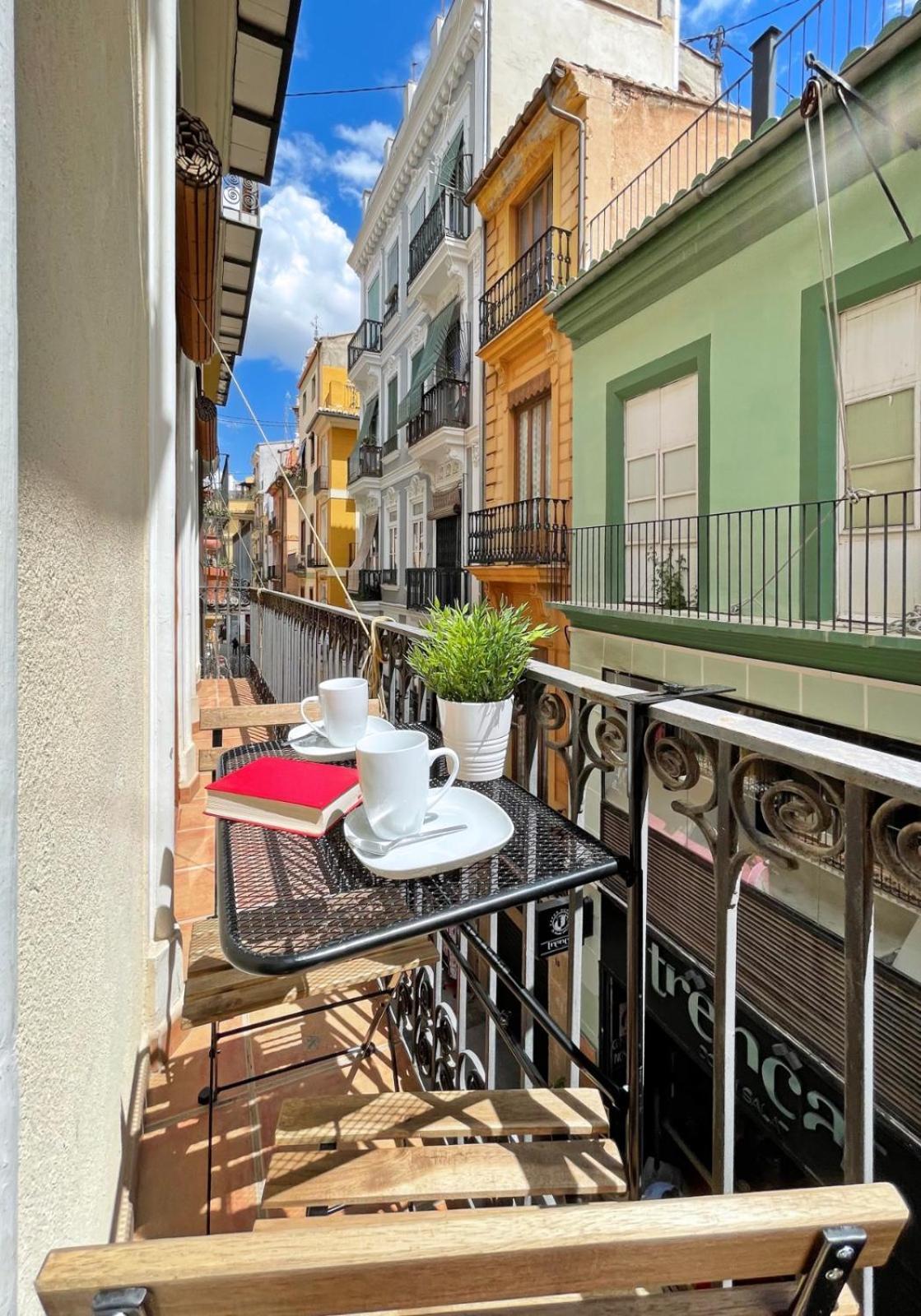 Sunny Modern Flat By Mercado Central Valensiya Dış mekan fotoğraf